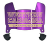 Western Carolina Catamounts Mini Football Helmet Visor Shield w/ Clips - PICK VISOR & LOGO COLOR