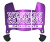 Western Carolina Catamounts Mini Football Helmet Visor Shield w/ Clips - PICK VISOR & LOGO COLOR