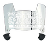 Western Carolina Catamounts Mini Football Helmet Visor Shield w/ Clips - PICK VISOR & LOGO COLOR
