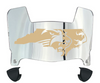 Western Carolina Catamounts Mini Football Helmet Visor Shield w/ Clips - PICK VISOR & LOGO COLOR
