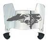 Western Carolina Catamounts Mini Football Helmet Visor Shield w/ Clips - PICK VISOR & LOGO COLOR