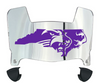 Western Carolina Catamounts Mini Football Helmet Visor Shield w/ Clips - PICK VISOR & LOGO COLOR
