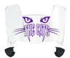Western Carolina Catamounts Mini Football Helmet Visor Shield w/ Clips - PICK VISOR & LOGO COLOR