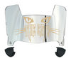 Western Carolina Catamounts Mini Football Helmet Visor Shield w/ Clips - PICK VISOR & LOGO COLOR