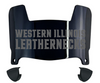Western Illinois Leathernecks Mini Football Helmet Visor Shield w/ Clips - PICK VISOR & LOGO COLOR