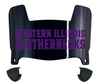 Western Illinois Leathernecks Mini Football Helmet Visor Shield w/ Clips - PICK VISOR & LOGO COLOR