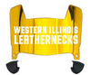 Western Illinois Leathernecks Mini Football Helmet Visor Shield w/ Clips - PICK VISOR & LOGO COLOR