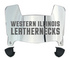 Western Illinois Leathernecks Mini Football Helmet Visor Shield w/ Clips - PICK VISOR & LOGO COLOR