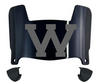 Western Illinois Leathernecks Mini Football Helmet Visor Shield w/ Clips - PICK VISOR & LOGO COLOR