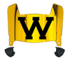 Western Illinois Leathernecks Mini Football Helmet Visor Shield w/ Clips - PICK VISOR & LOGO COLOR