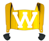 Western Illinois Leathernecks Mini Football Helmet Visor Shield w/ Clips - PICK VISOR & LOGO COLOR