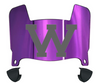 Western Illinois Leathernecks Mini Football Helmet Visor Shield w/ Clips - PICK VISOR & LOGO COLOR