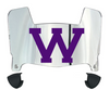 Western Illinois Leathernecks Mini Football Helmet Visor Shield w/ Clips - PICK VISOR & LOGO COLOR
