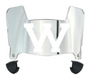 Western Illinois Leathernecks Mini Football Helmet Visor Shield w/ Clips - PICK VISOR & LOGO COLOR