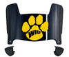 Western Illinois Leathernecks Mini Football Helmet Visor Shield w/ Clips - PICK VISOR & LOGO COLOR