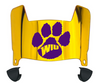 Western Illinois Leathernecks Mini Football Helmet Visor Shield w/ Clips - PICK VISOR & LOGO COLOR