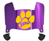 Western Illinois Leathernecks Mini Football Helmet Visor Shield w/ Clips - PICK VISOR & LOGO COLOR