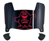 Western Kentucky Hilltoppers Mini Football Helmet Visor Shield w/ Clips - PICK VISOR & LOGO COLOR