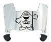 Western Kentucky Hilltoppers Mini Football Helmet Visor Shield w/ Clips - PICK VISOR & LOGO COLOR