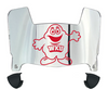Western Kentucky Hilltoppers Mini Football Helmet Visor Shield w/ Clips - PICK VISOR & LOGO COLOR
