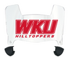Western Kentucky Hilltoppers Mini Football Helmet Visor Shield w/ Clips - PICK VISOR & LOGO COLOR