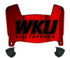 Western Kentucky Hilltoppers Mini Football Helmet Visor Shield w/ Clips - PICK VISOR & LOGO COLOR