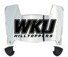 Western Kentucky Hilltoppers Mini Football Helmet Visor Shield w/ Clips - PICK VISOR & LOGO COLOR