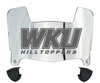 Western Kentucky Hilltoppers Mini Football Helmet Visor Shield w/ Clips - PICK VISOR & LOGO COLOR