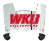 Western Kentucky Hilltoppers Mini Football Helmet Visor Shield w/ Clips - PICK VISOR & LOGO COLOR