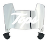 Western Kentucky Hilltoppers Mini Football Helmet Visor Shield w/ Clips - PICK VISOR & LOGO COLOR