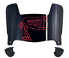 Western Kentucky Hilltoppers Mini Football Helmet Visor Shield w/ Clips - PICK VISOR & LOGO COLOR