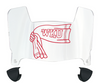 Western Kentucky Hilltoppers Mini Football Helmet Visor Shield w/ Clips - PICK VISOR & LOGO COLOR