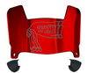 Western Kentucky Hilltoppers Mini Football Helmet Visor Shield w/ Clips - PICK VISOR & LOGO COLOR
