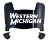 Western Michigan Broncos Mini Football Helmet Visor Shield w/ Clips - PICK VISOR & LOGO COLOR