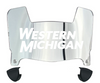 Western Michigan Broncos Mini Football Helmet Visor Shield w/ Clips - PICK VISOR & LOGO COLOR
