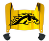 Western Michigan Broncos Mini Football Helmet Visor Shield w/ Clips - PICK VISOR & LOGO COLOR
