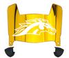 Western Michigan Broncos Mini Football Helmet Visor Shield w/ Clips - PICK VISOR & LOGO COLOR