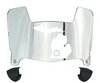 Western Michigan Broncos Mini Football Helmet Visor Shield w/ Clips - PICK VISOR & LOGO COLOR