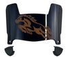 Western Michigan Broncos Mini Football Helmet Visor Shield w/ Clips - PICK VISOR & LOGO COLOR