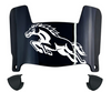 Western Michigan Broncos Mini Football Helmet Visor Shield w/ Clips - PICK VISOR & LOGO COLOR