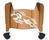 Western Michigan Broncos Mini Football Helmet Visor Shield w/ Clips - PICK VISOR & LOGO COLOR
