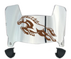 Western Michigan Broncos Mini Football Helmet Visor Shield w/ Clips - PICK VISOR & LOGO COLOR
