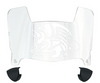 William & Mary Tribe Mini Football Helmet Visor Shield w/ Clips - PICK VISOR & LOGO COLOR