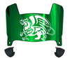 William & Mary Tribe Mini Football Helmet Visor Shield w/ Clips - PICK VISOR & LOGO COLOR