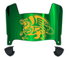 William & Mary Tribe Mini Football Helmet Visor Shield w/ Clips - PICK VISOR & LOGO COLOR