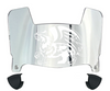 William & Mary Tribe Mini Football Helmet Visor Shield w/ Clips - PICK VISOR & LOGO COLOR