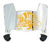 William & Mary Tribe Mini Football Helmet Visor Shield w/ Clips - PICK VISOR & LOGO COLOR