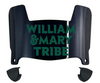William & Mary Tribe Mini Football Helmet Visor Shield w/ Clips - PICK VISOR & LOGO COLOR