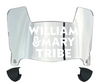 William & Mary Tribe Mini Football Helmet Visor Shield w/ Clips - PICK VISOR & LOGO COLOR