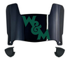 William & Mary Tribe Mini Football Helmet Visor Shield w/ Clips - PICK VISOR & LOGO COLOR